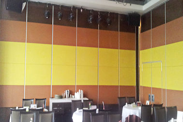 La parete mobile di alluminio del ristorante del fono assorbente divide lo spessore di 85mm