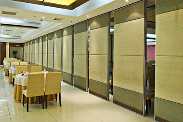 Il MDF riveste la pagina di pannelli della lega di alluminio che piega i muri divisori mobili per il corridoio di banchetto