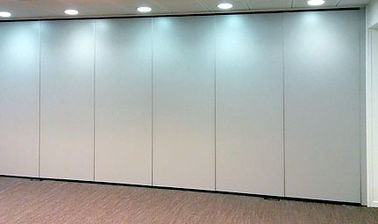 Muri divisori pieganti dell'ufficio di alluminio della pista, divisorio acustico di legno della mobilia commerciale