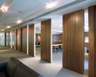 Muri divisori mobili di sala per conferenze, fono assorbente decorativo che fa scorrere i divisori