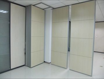 Muro divisorio scorrevole smontabile operabile, divisori moderni dell'ufficio