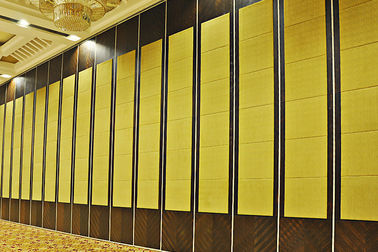 Muri divisori scorrevoli di legno acustici per sala delle riunioni/centro espositivo