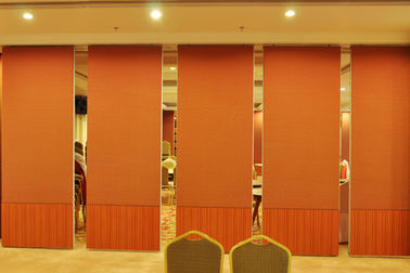 Muri divisori scorrevoli di legno acustici per sala delle riunioni/centro espositivo