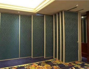 Banquet Corridoio 85 millimetri di tipo suono che rinforza i muri divisori mobili senza le piste del pavimento