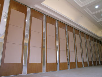 Rullo singolo o doppio mobile piegante dei muri divisori dell'auditorium sul pannello