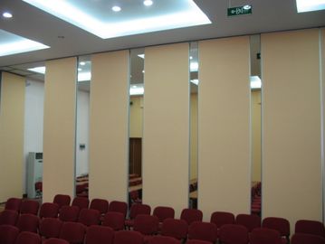 Multi muro divisorio dell'ufficio della superficie del tessuto di colore con lo scivolamento della porta di alluminio