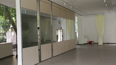 Muri divisori scorrevoli di superficie del cuoio insonorizzato per sala per conferenze/divisori mobili della parete