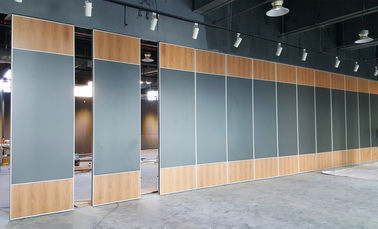 Scivolamento del muro divisorio piegante mobile di Acsoustic delle porte di alluminio per multi colore dell'ufficio