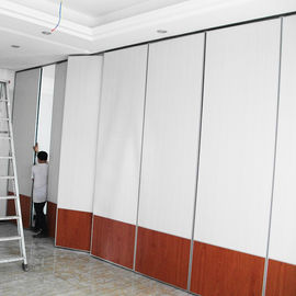Muri divisori pieganti d'attaccatura modulari della stanza MDF + isolamento acustico materiale di alluminio