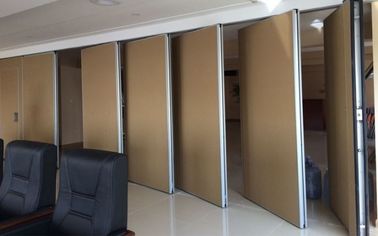 Alluminio - muri divisori pieganti scorrevoli acustici incorniciati per l'ufficio e la sala riunioni
