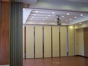Sistema di alluminio della porta di piegatura della pista dell'ufficio del muro divisorio della superficie mobile del tessuto
