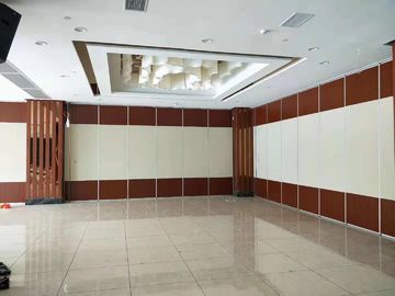 Muro divisorio acustico mobile di economia di spazio di rivestimento del tessuto per auditorium