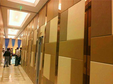 Divisorio di legno di piegatura acustica della Malesia che fa scorrere i muri divisori operabili mobili per il banchetto Corridoio
