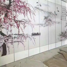 Muro divisorio non tessuto mobile della pittura del paesaggio di Corridoio di banchetto smontabile