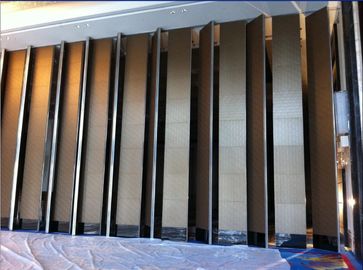 muri divisori pieganti di legno della melammina di isolamento acustico di spessore di 85mm per il ristorante