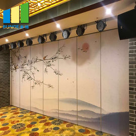 Muri divisori mobili di legno delle porte di piegatura per la decorazione dell'hotel dell'ufficio