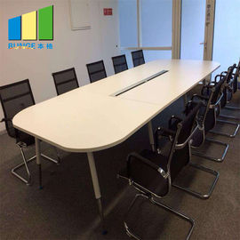 Tabella stabilita moderna della sala riunioni del laminato della melammina del bordo di MFC delle forniture di ufficio