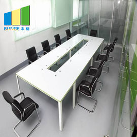 Tabella stabilita moderna della sala riunioni del laminato della melammina del bordo di MFC delle forniture di ufficio