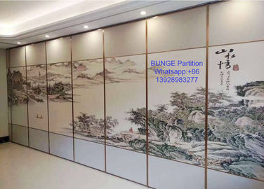Muri divisori pieghevoli del fono assorbente di rivestimento della melammina per il banchetto Corridoio dell'hotel
