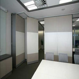 Muro divisorio d'attaccatura superiore dell'ufficio della superficie della melammina di 65mm/pareti mobili acustiche