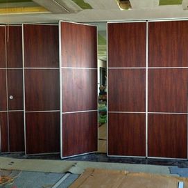 Alluminio interno che fa scorrere i muri divisori mobili pieganti di 65mm per la sala riunioni