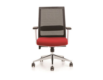 Sedie regolabili dell'ufficio della maglia della parte girevole, sala riunioni che fa scorrere le alte sedie esecutive posteriori