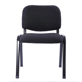 Maglia del bracciolo dell'ufficio + materiale di Seat fissi sedia ergonomica nera della schiuma