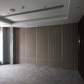 Muro divisorio piegante dell'hotel, divisione mobile acustica di legno