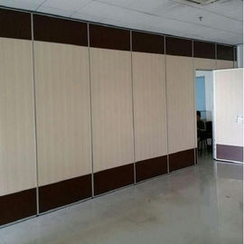 Divisorio di legno di piegatura acustica della Malesia che fa scorrere i muri divisori operabili mobili per il banchetto Corridoio