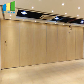 Divisioni scorrevoli di legno del fono assorbente/pannello di parete mobile sala riunioni