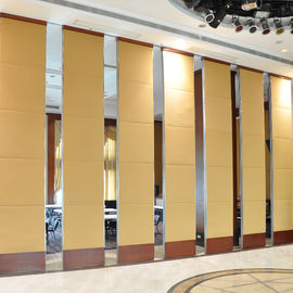 Struttura di alluminio materiale della divisione della stanza del fono assorbente che fa scorrere parete mobile piegante per l'hotel