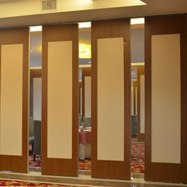 Muri divisori mobili d'attaccatura insonorizzati di legno di divisione flessibile della stanza