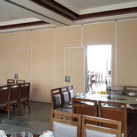 Hotel che piega i muri divisori mobili insonorizzati del ristorante di legno