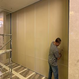 Banchetto di alluminio Corridoio della struttura che fa scorrere i muri divisori per le pareti mobili insonorizzate