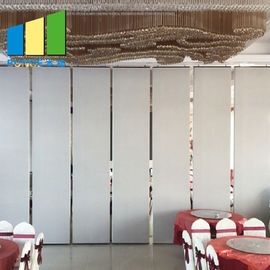 Schermo pieghevole scorrevole di legno del divisore dei muri divisori di piegatura acustica della stanza