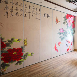 muri divisori mobili dipinti Diy scorrevoli moderni della parete di 65MM per la sala riunioni e l'ufficio