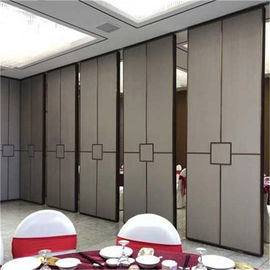 Muri divisori pieganti scorrevoli acustici leggeri di alluminio per il ristorante