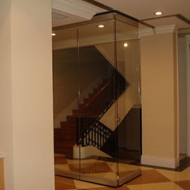 Scivolamento la cima del divisore in vetro dei muri divisori e della divisione mobile di vetro Frameless inferiore per il balcone