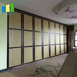 Tessuto acustico del MDF del Myanmar che rotola i muri divisori mobili per il ristorante