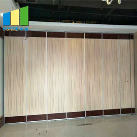 Divisori acustici pieganti di legno di conferenza di Corridoio di banchetto alti in Tailandia