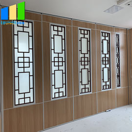 Muri divisori mobili della struttura di alluminio con progettazione di vetro della griglia