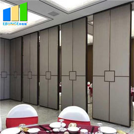Divisori bianchi mobili della melammina dei muri divisori del ristorante 65mm