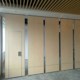 Sistema mobile manuale della parete che fa scorrere divisione piegante con le porte