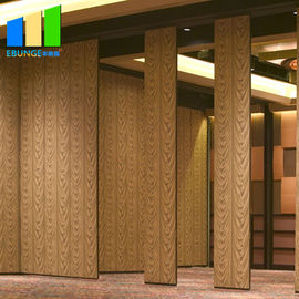Sistema d'attaccatura piegante di rivestimento della melammina dei muri divisori di spessore di legno di 85mm per il ristorante