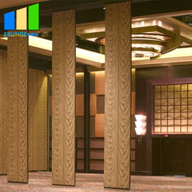 Sistema d'attaccatura piegante di rivestimento della melammina dei muri divisori di spessore di legno di 85mm per il ristorante