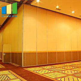 Muri divisori mobili insonorizzati di legno di alluminio del MDF della Malesia per il ristorante