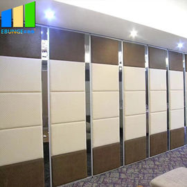 Muri divisori pieganti d'attaccatura di legno acustici mobili del muro divisorio dell'hotel della Nigeria con colore di varietà