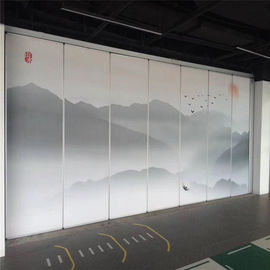 Superficie di stampa operabile mobile del paesaggio delle pareti dei muri divisori di Ebunge per il ristorante dell'alta società