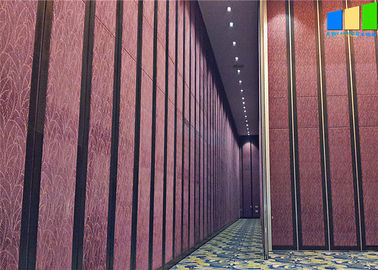 muri divisori pieganti decorativi di Corridoio di banchetto dell'hotel di Mordern di spessore di 100mm