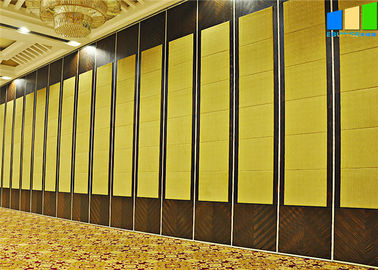 Superfici della copertura del cuoio o del tessuto che fanno scorrere il divisorio dei muri divisori per l'hotel